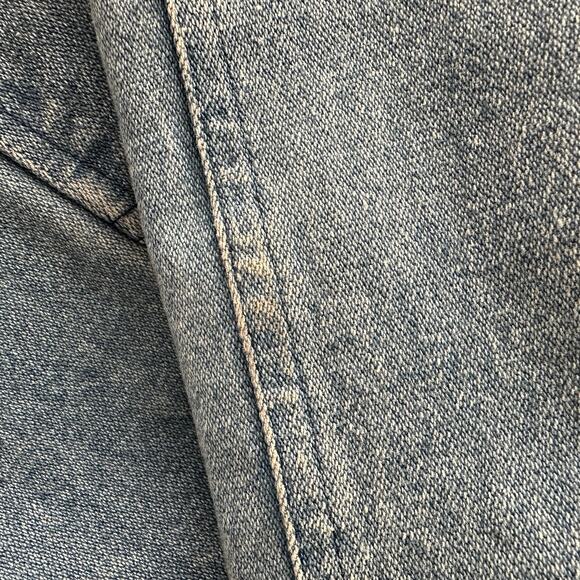 Big Yank Sportabouts VTG 80s Buffalo Plaid Flannel Lined Trucker Jean Jacket XL - Picture 12 of 12